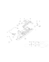 Mechanizm zamykania schowka na rękaw. - 51166958222