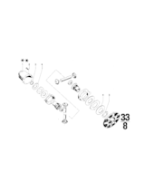 Śruba z łbem walcowym, tylko w połączeniu z - 33141205531