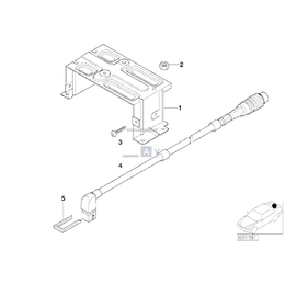 Uchwyt wzmacniacza Hifi/zmieniarki CD - 65128399249