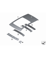 Łącznik słupka A/wlot powietrza prawy - 41007267248
