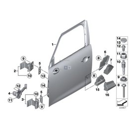 Oryginał BMW - 41517046055