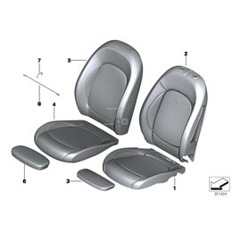 Oryginał BMW - 52107414578