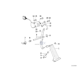 Tuleja łożyskowa niedzielona - 35411119016