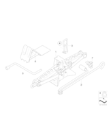 Klamra podnośnika samochodowego - 71103418541