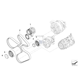 Oryginał BMW - 11287544616