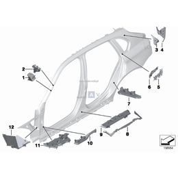 Oryginał BMW - 41212990680