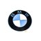 Emblemat wklejka kołpaczka z folią samoprzylepną BMW E12 E23 E24 E28 E31 E32 E34 E36 E38 E39 E46 E53 X5 E65 - 36131181080