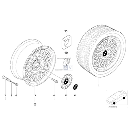 Obręcz koła aluminiowa - 85329409857