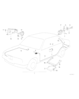 Zestaw doposażenia - autoalarm - 65751375597