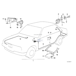 Zestaw doposażenia - autoalarm - 65751375597