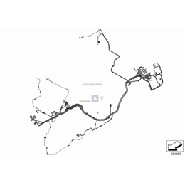 Duplikat wiązki przewodów audio - 61112219094