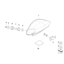 Lampa tylna LED - 63217714555