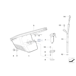 Dla samochodów z Wersja krajowa Japonia, O-Ring - 12611277602