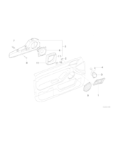 Głośnik tonów wysokich Hifi lewy - 65138375009