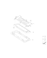 Osłona głośnika prawego - 65136961308