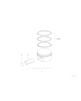 Kpl. pierścieni tłokowych - 11251743969