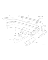 Osłona lakierowana - 51121973387