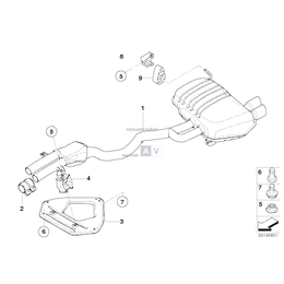 Reinforcement plate - 51717016939