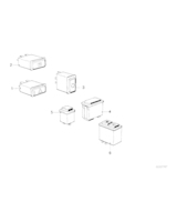 Włącznik ogrzewania szyby tylnej - 61311376413