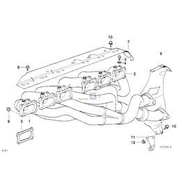 Dolna część osłony ochronnej - 11621403253