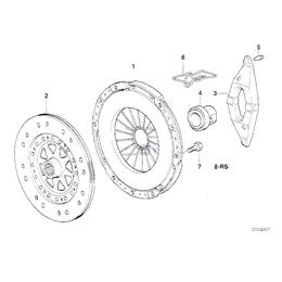 AT-Docisk sprzęgła (dwumas. koło zam.) - 21211223515