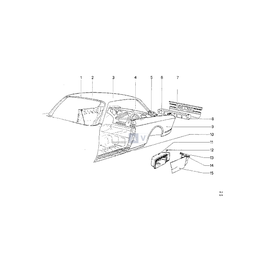 Tylna lampa przeciwmgłowa - 63241353254