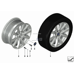 Oryginał BMW - 36116785504