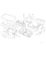 Uchwyt bocznej osłony - 64118350037