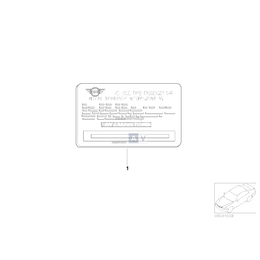 Naklejka inf. "Ciśnienie w oponach" - 71246786103