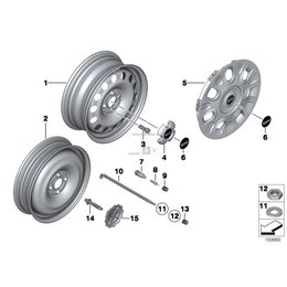 Oryginał BMW - 36136862440