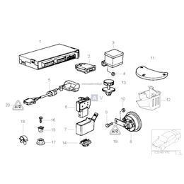 Uchwyt mikroprzełącznika - 65758353209