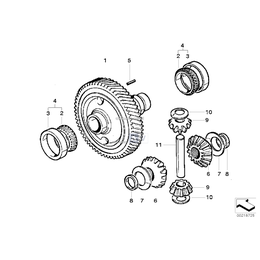 Łożysko wałeczkowo-stożkowe - 31532180463