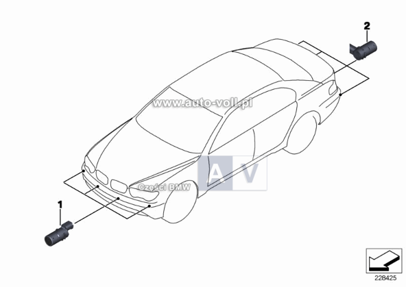 Pdc bmw e65