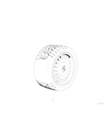 Koło zimowe kpl., alu., Opona Pirelli 210 Snow Sport - 36110025382