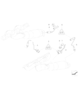 Pasuje tylko do cylindra 7-12, Sonda lambda, szara - 11787558179