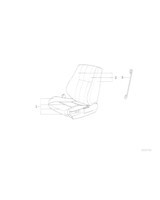 Poszycie oparcia, materiał - 52108143428