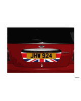Number plate decal, Union Jack - 51142163245
