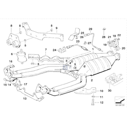 Oryginał BMW - 18301723965