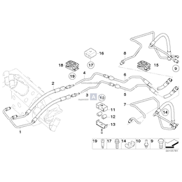 Uchwyt przewodu - 37206753047