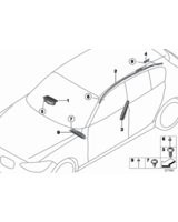 Oryginał BMW - 72127292899