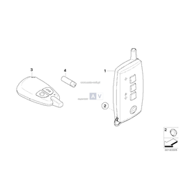 Nadajnik zdalnego uruchamiania - 61316934807