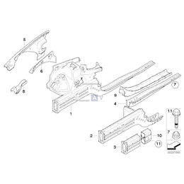 Oryginał BMW - 41117135620