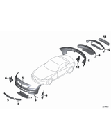 Oryginał BMW - 51118038093