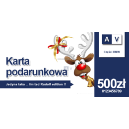 Karta podarunkowa 500 zł Auto-Voll