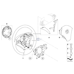 Kpl. klamer dekoracyjnych, tylko w połączeniu z - 32306763452