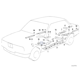 Oryginał BMW - 61131384494
