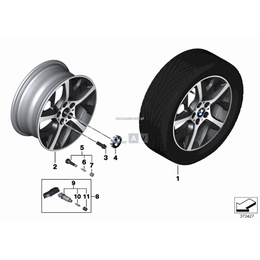 Oryginał BMW - 36116855089