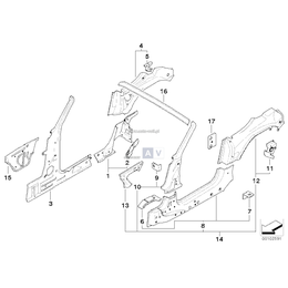 Element progu lewy - 41217064689