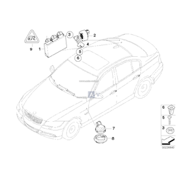 Oryginał BMW - 66216903102