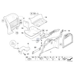 Element zgn. akumulatora - 51476972721